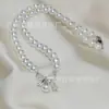 Collar Pequeño de Perlas Francesas Chanel Exquisito Joker Sentido de Alta Gama Collar para Clavícula con Lazo Cadena de Collar de Lujo Ligero Venta al por Mayor
