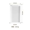 Espátula de Silicona Blanca Leche Engrosada para el Hogar Antiadherente, Espátula de Silicona Resistente a Altas Temperaturas, Raspador para Hornear, Juego de Utensilios de Cocina de Silicona