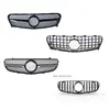 Grade AMG Modificada Adequada para GLC Estrelada Grade Frontal GLA Estilo GT Barra Vertical X253 Novo X156