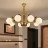 EYPHI/ Yi Fei Cobre Puro Nogueira Preta Norte-Americana Luminária Pendente para Sala de Estar Estilo Vintage Americano para Hall, Quarto Principal, Sala de Jantar
