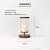 Vela Atmosfera de Vidro Simples Moderna Decoração Modelo Quarto Sala de Estar Sala de Jantar Decoração de Vela Enfeites de Mesa
