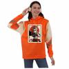 Sudadera con capucha y cremallera de forro polar con retazos y estampado negro de Black Clover para pareja de AliExpress