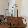 Bolso Retro Mate de Gran Capacidad Transfronterizo para Mujer, Nuevo Bolso Cruzado Casual Otoño/Invierno 2026, Bolso de Hombro Único tipo Almohada para Axila