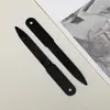 Venta al por mayor puntual del fabricante Tijeras para uñas Rectificadora de doble cara Electrólisis Negra Corte Lima de uñas de acero inoxidable 338