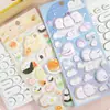 Pegatina de Espuma Suave 3D de Dibujos Animados para Niños Shanle, Gatito Lindo de Espuma, Pegatina Decorativa Tridimensional de Descompresión para Teléfono Móvil, Bloc de Notas