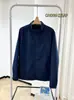 250905001Chaqueta de Trabajo para Hombre al Aire Libre de Primavera y Otoño Chaqueta Casual Americana de Negocios con Cuello Alto Chaqueta