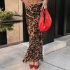 Saia Sexy de Chiffon Cauda de Peixe, Saia Longa com Estampa de Leopardo, Moda Europeia e Americana Verão 2026 Nova Saia Longa Justa ao Corpo Transfronteiriça