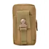 Bolsa Fan Militar Masculina Esportiva Exterior Impermeável Tática de Cintura Ciclismo Viagem Corrida Multifuncional para Celular Bolsa Camuflada