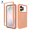 Funda magnética mate para teléfono Samsung S27Pro, Cubierta protectora engrosada anticaída con sensación de piel S27Ultra Venta al por mayor