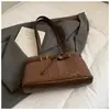 Bolso de Axila con Estampado de Leopardo para Mujer 2025 Nuevo de Moda Otoño e Invierno Versátil Bolso de Hombro Bolso Cruzado de Gama Alta Bolso Baguette