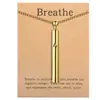 Nuevo Producto en Stock Amazon Collar Colgante de Meditación Mindfulness de Giro Roscado Silbato de Acero de Titanio para Ajustar la Respiración y Aliviar el Estrés