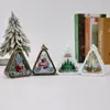 Decoraciones navideñas luz nocturna retro luminosa regalo ventana decoración de mesa accesorios estilo atmósfera lámpara