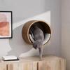 Rascador de Escalada para Gatos de Madera Mesa Redonda de Salto para Gatos Juguete de Escalada para Gatos Escalera para Gatos Árbol para Gatos Estante para Gatos Montado en la Pared