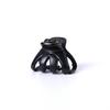 Pinza de Calabaza con Pata Mediana para Mujer de 4 cm Pinza para Cabello de Media Cola de Caballo Pinza Fija Accesorios para el Cabello con Textura de Niebla Horquilla