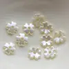 Fio mini flor de trevo 6mm florzinha diy brincos de miçangas feitos à mão pulseira acessórios de joias material