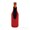 Funda Termo de Neopreno para Botella de Cerveza Transfronteriza Material de Buceo con Cremallera Cubierta Protectora Anticaídas para Botella de Cerveza Se Puede Personalizar
