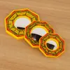 Espejo Bagua Nuevo Espejo Bagua de Madera de las Cuatro Estaciones Espejo Cóncavo y Convexo Colgante para el Hogar