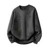 Moletom Camuflado Tamanho Grande Acu Masculino Roupa Masculina Primavera e Outono Novo Tendência Versátil Estampa Completa Grafite Abstrato Top Jovem