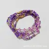 Suministro Transfronterizo Cadenas para la Cintura Europeas y Americanas Cadena Corporal Africana Cadena para el Vientre de Cuentas de Vidrio Joyería para Bikini Cadena para la Cintura