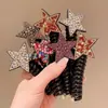 Estrella de Cinco Puntas Teléfono Infantil Línea Lala Círculo Artefacto para el Cabello Anillo para el Cabello Cuerda Alta Elástica para la Cabeza Trenza de Cola de Caballo Accesorios para el Cabello