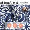 Nuevos Monos de Lona Estilo Chino Delantal Retro Cocina Hogar Manga Larga Unisex Ropa de Trabajo para Catering Transpirable Resistente al Desgaste