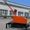 Shengda Machinery Contrapeso Móvel Uma Tonelada Guindaste Hidráulico Pequeno Guindaste Hidráulico Pesado Equipamento de Levantamento Hidráulico