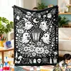 Laolring novo B Natal Halloween Transfronteiriço DIY Manta para Colorir Grafite nCoket Feito à Mão