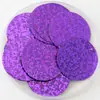 Acessórios de vestuário feitos à mão DIY 3cm furo lateral peça brilhante peça plana acessórios de vestuário material para roupas de dança cerca de 24 peças