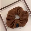 Diadema de Tela con Estampado Vintage para Mujer 2026 Nuevo Accesorio para el Cabello de Cola de Caballo Alta Otoño e Invierno