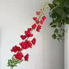Flor Artificial Transfronteriza con Diseño Dinámico para Bodas, Decoración de Hogar con Techos Altos, Flor Artificial de Jacinto Violeta