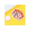Ímã de Geladeira de Acrílico Gato Ingressos Personalizados de Todas as Direções Adesivos Decorativos de Desenho Animado Lembrancinhas Criativas de Ano Novo