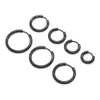 Ventas Directas de Fábrica Amazon Transfronterizo Pendientes de Acero Inoxidable Modernos Simples Personalizados Pendientes de Alambre Redondo Pendientes para Hombres y Mujeres