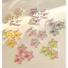 Pasador de Estrella con Brillo Degradado de 4 cm Pasador Dulce y Fresco para el Cabello Flequillo Roto Pinza para el Cabello Pinza para el Flequillo Lateral Tocado para Mujeres