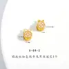 Oro Arena Vietnamita Larga Duración Orejas de Conejo Moneda Estrella Corazón Oso Unicornio Accesorios DIY Pulsera con Cuentas