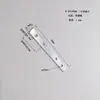 Luminárias acessórios de iluminação suporte de canto de uma palavra peça de conexão fita de LED suporte de canto em forma de T conector de luz de sucção magnética trilho de luz cruz