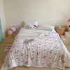 2026 Nuevo Estilo Coreano Agradable para la Piel Suave Manta de Lana de Cordero Sanrio Manta Multifuncional para la Pausa del Almuerzo Agradable para la Piel Suave