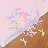 Materiales para Decoración de Moños Impresos Dulces y Frescos Atados a Mano, Accesorios para Zapatos y Calcetines, Accesorios de Moño de Cinta DIY