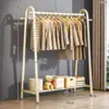 Perchero de Pie Simple Estante para Ropa de Habitación Interior Estante Móvil para Secado de Ropa en Casa Estante de Almacenamiento de Ropa para Dormitorio
