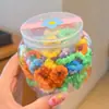 Ligas para el Cabello para Niños y Adultos, Bandas de Cabello Coloridas de Alta Elasticidad, Accesorios Versátiles para el Cabello