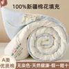 Colcha antibacteriana Classe A 100% algodão puro de algodão de Xinjiang, enchimento de colcha de inverno, colcha para primavera e outono de dormitório estudantil, adequada para todas as estações