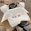Parabrisas Lindo para Patinete Eléctrico Película Gruesa de Terciopelo Plus para Invierno Impermeable Protección contra el Frío y el Viento para Motocicleta Cubierta Cálida