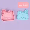 Molde para Galletas 3D Serie Rana Linda, Cortador Estampador de Galletas DIY Realista, Material Seguro, Fácil de Limpiar