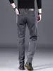 Jeans de Moda de Alta Gama Tendencia para Hombre Otoño e Invierno 2024 Nuevos Rectos Sueltos Casuales Versátiles Pantalones Largos