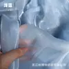 Tecido Hanfu de Organza Estrelado Seda Brilhante Fio Leve Camisa Saia de Manga Grande Tecido para Boneca diy Lantejoula Tecido Bronzeado