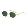 Gafas de Sol Polarizadas Retro, Espejo de Príncipe a la Moda, Gafas de Sol Metálicas Anti-UV para Conducir, Venta al por Mayor Sentido de Alta Gama para Hombres y Mujeres