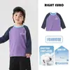 Camiseta de Manga Larga Rayada para Niños Camiseta Básica de Otoño Ropa Infantil Nuevas Camisetas de Otoño y Primavera