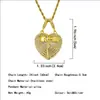 Directo de fábrica europeo y americano para hombre hip-hop colgante estéreo diamante imán medio corazón roto collar