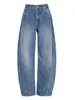 Ropa para Hombre Fengshe / Pantalones Largos Retro Americanos Nueva Colección Primavera y Otoño para Hombre Sueltos Casuales Jeans Curvos Pantalones de Pierna Ancha
