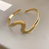 Pulseira Aberta Europeia e Americana Transfronteiriça de Zircônia Cravejada de Diamantes Pulseira Elegante de Alto Nível de Luxo Leve Nicho Versátil Joias da Moda para Mulheres