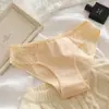 Calcinhas de Renda para Mulheres, Alta Qualidade, Luxo Leve, Ligeiramente Sexy, Cintura Média, Algodão Puro, Tamanho Grande, Comércio Exterior, Atacado, Calcinhas Sem Costura para Mulheres